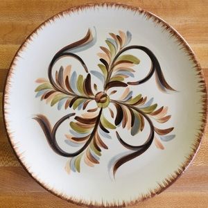 SLAH One Alfresco Accent Dessert Plate Gail Pittman design EUC